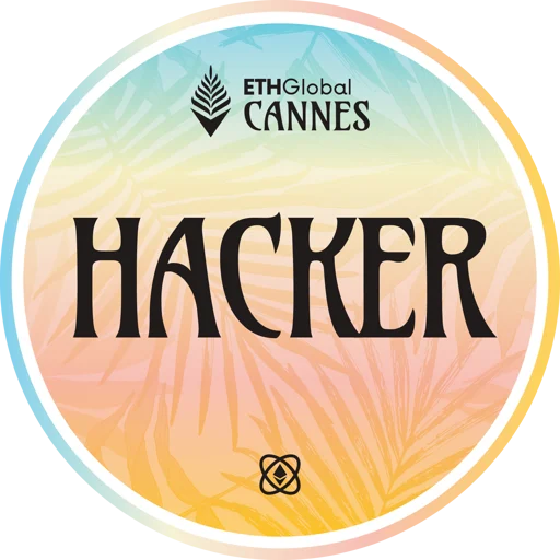 ETHGlobal Cannes 2025 Badge