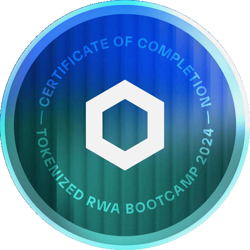 Chainlink Tokenized RWA - Oct 2024 Badge